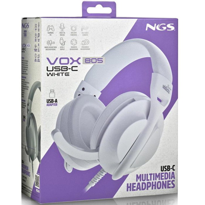 NGS VOX805 USB-C Blanco NGS VOX805 USB-C Blanco